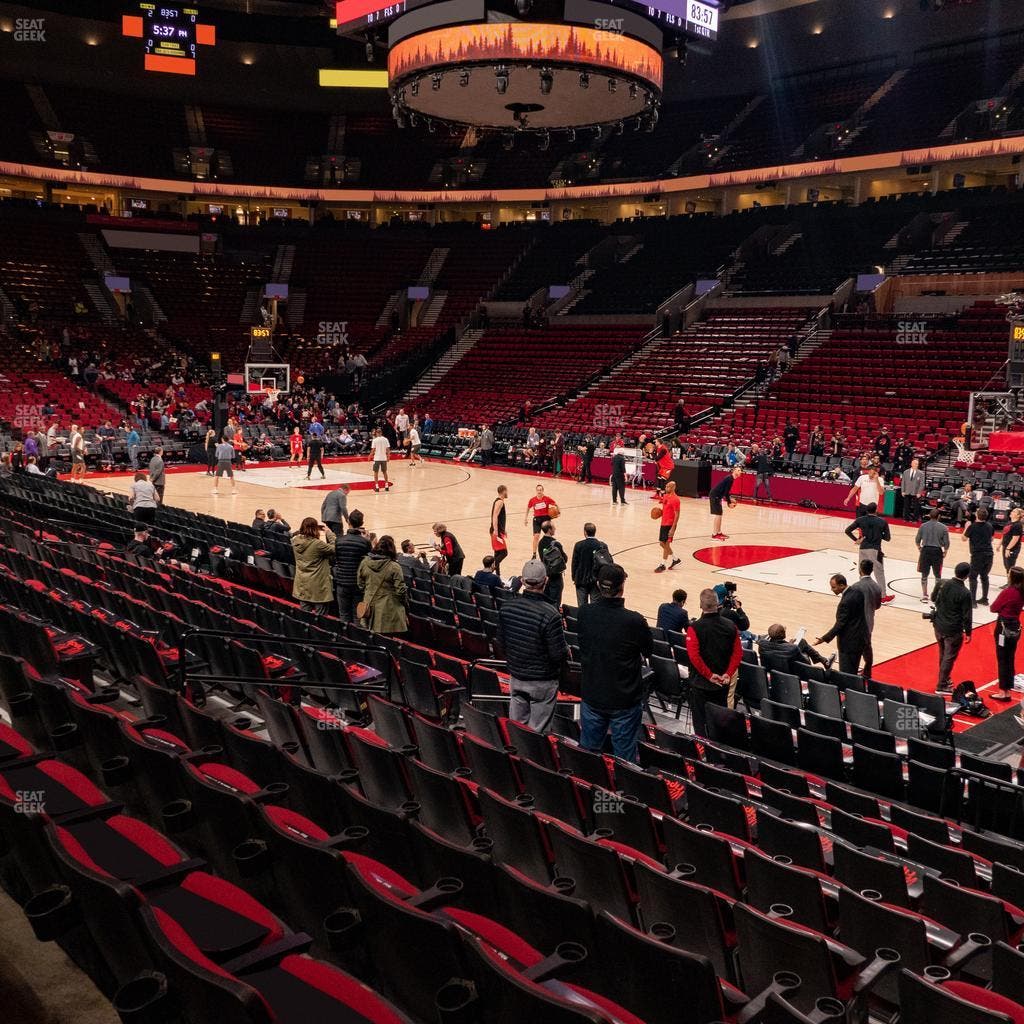 Moda Center - Section 110 Seat View