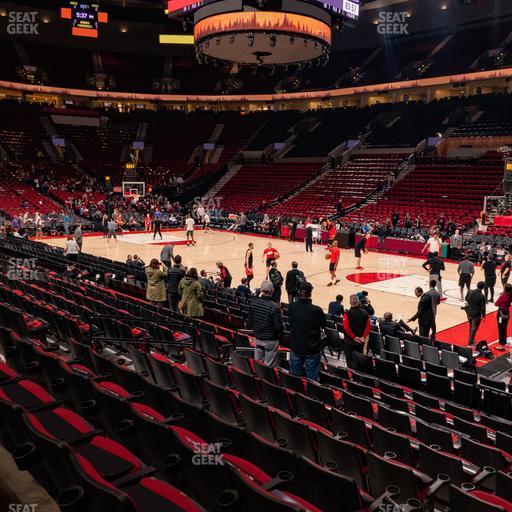 Moda Center - Section 110 Seat View