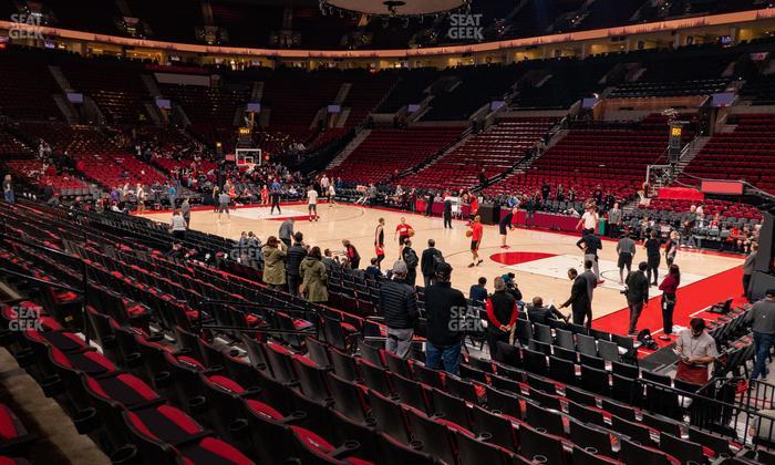 Moda Center - Section 110 Seat View