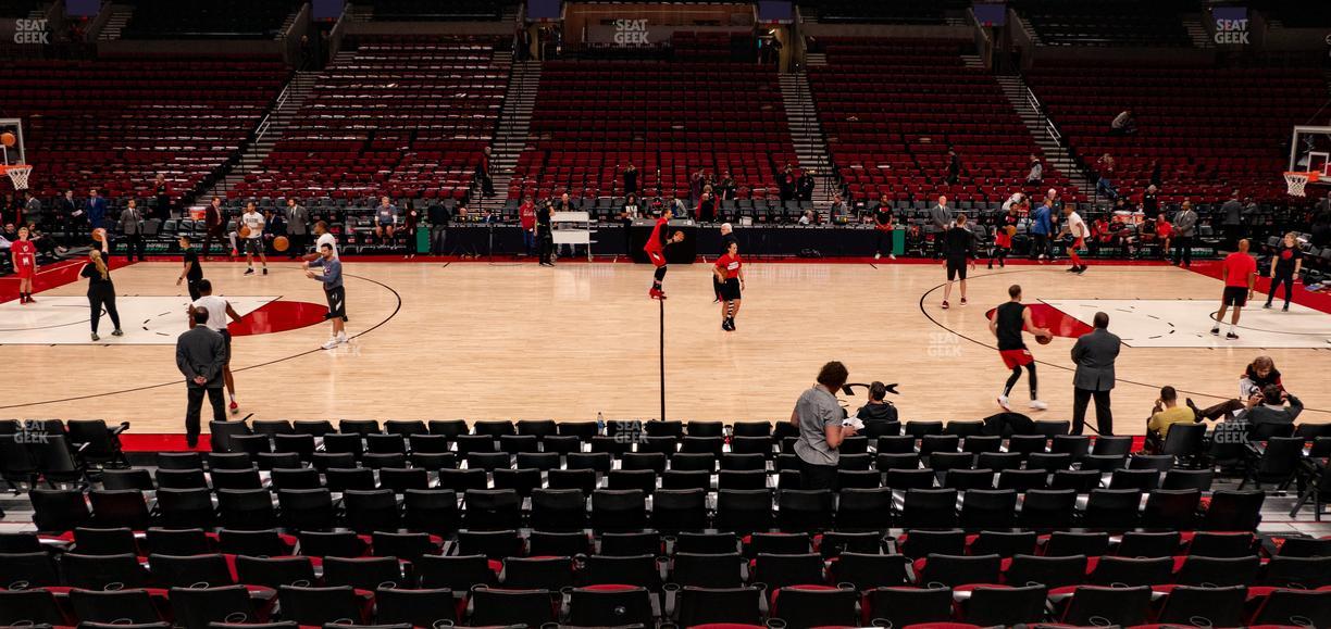 Moda Center - Section 112 Seat View