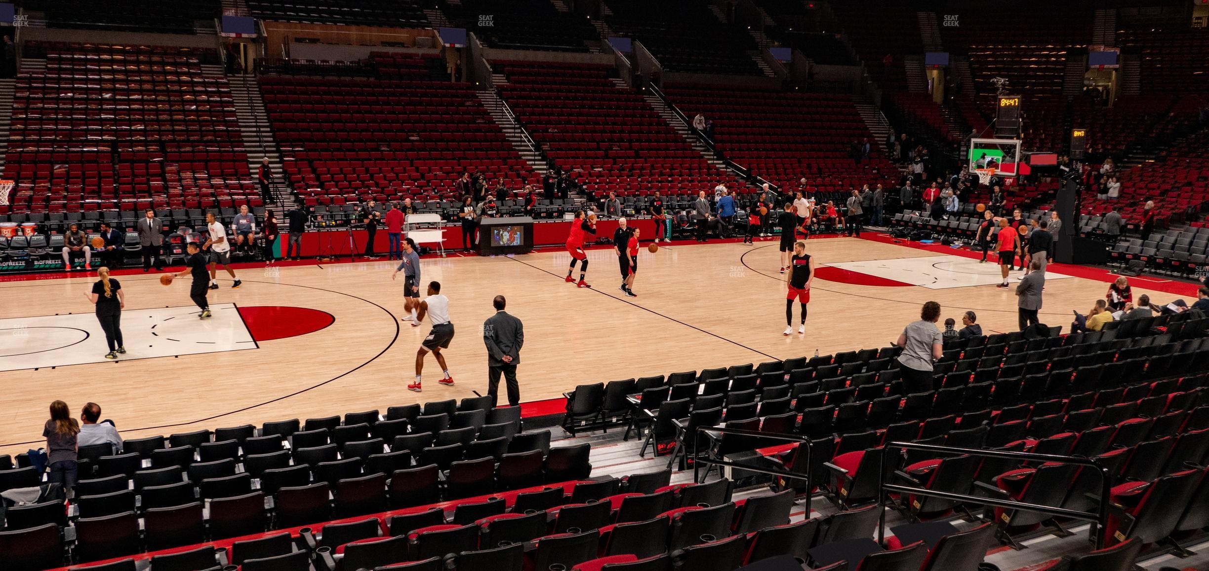 Moda Center - Section 113 Seat View