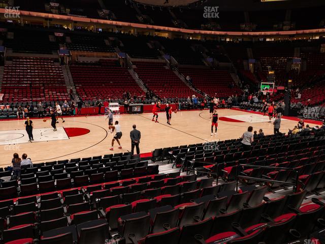 Moda Center - Section 113 Seat View