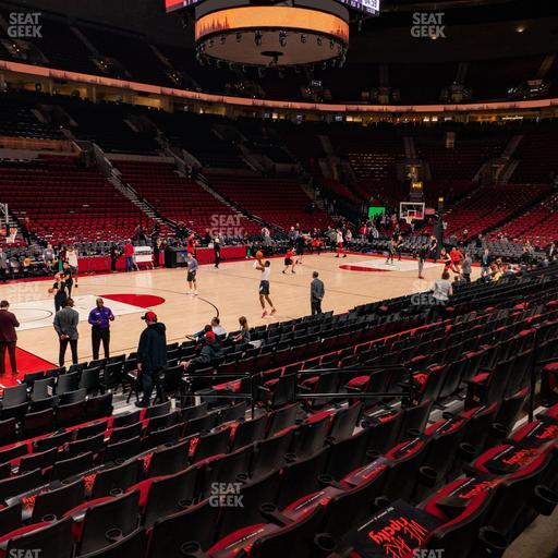 Moda Center - Section 114 Seat View