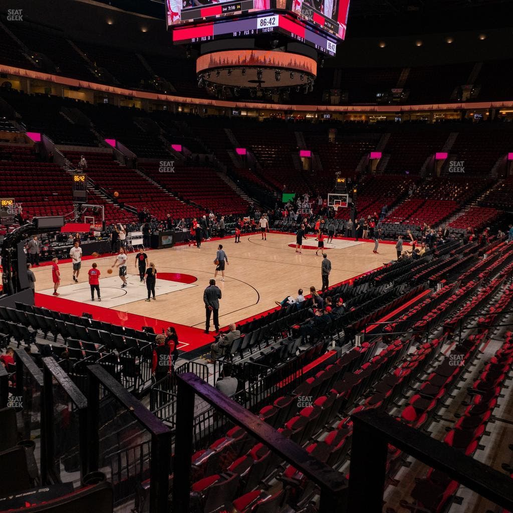 Moda Center - Section 115 Seat View