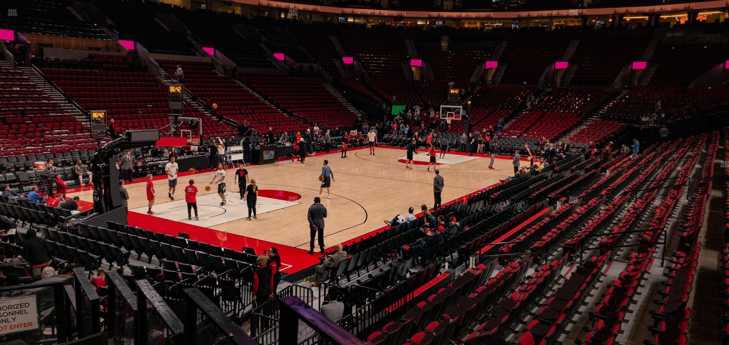 Moda Center - Section 115 Seat View