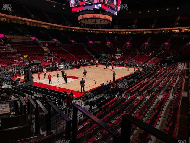 Moda Center - Section 115 Seat View