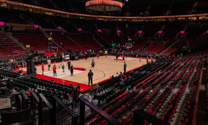 Moda Center - Section 115 Seat View