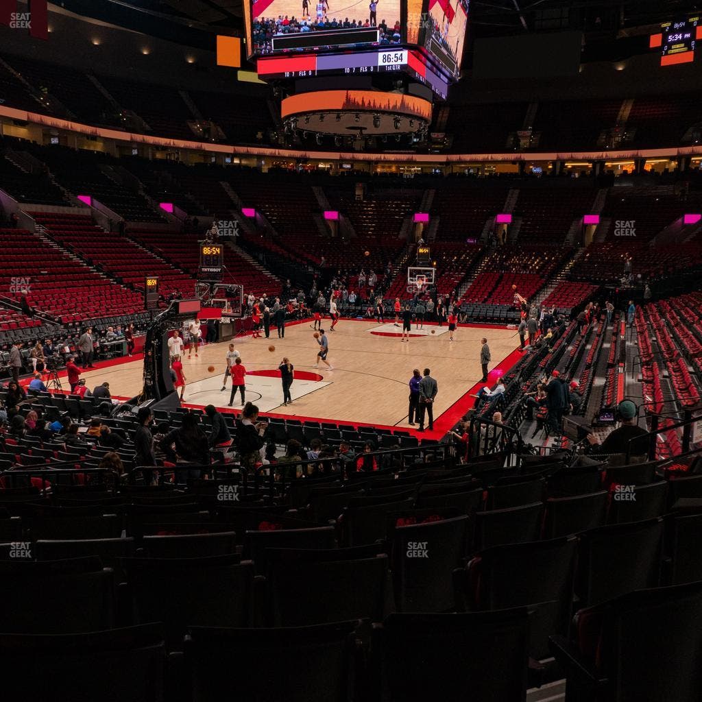 Moda Center - Section 116 Seat View