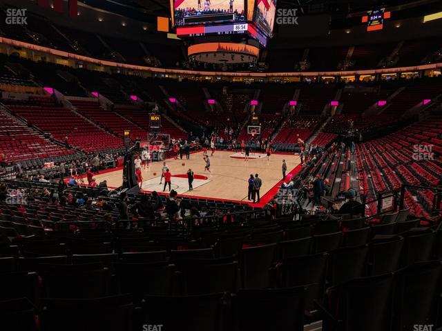 Moda Center - Section 116 Seat View