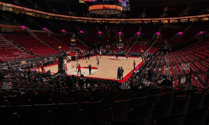 Moda Center - Section 116 Seat View