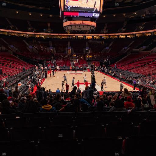 Moda Center - Section 118 Seat View