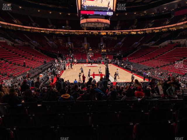 Moda Center - Section 118 Seat View