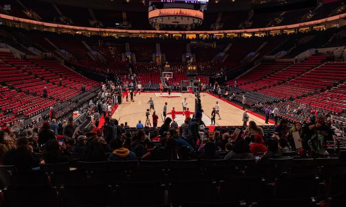 Moda Center - Section 118 Seat View