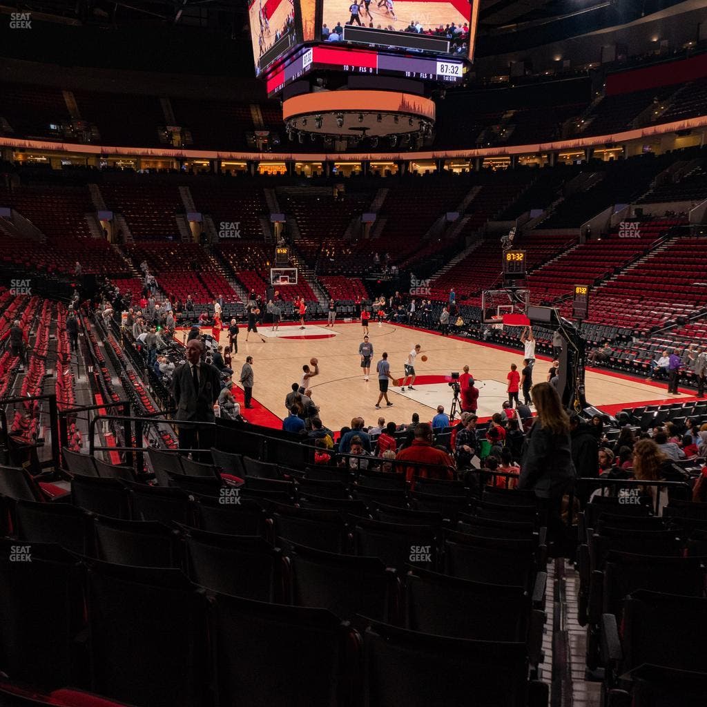 Moda Center - Section 119 Seat View