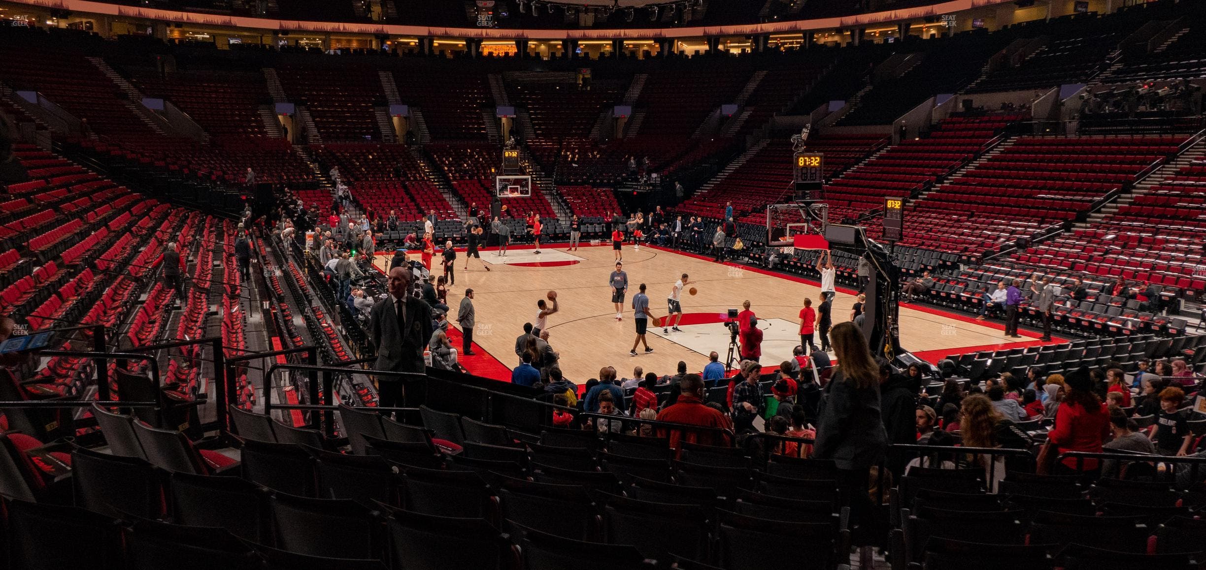 Moda Center - Section 119 Seat View
