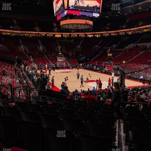 Moda Center - Section 119 Seat View