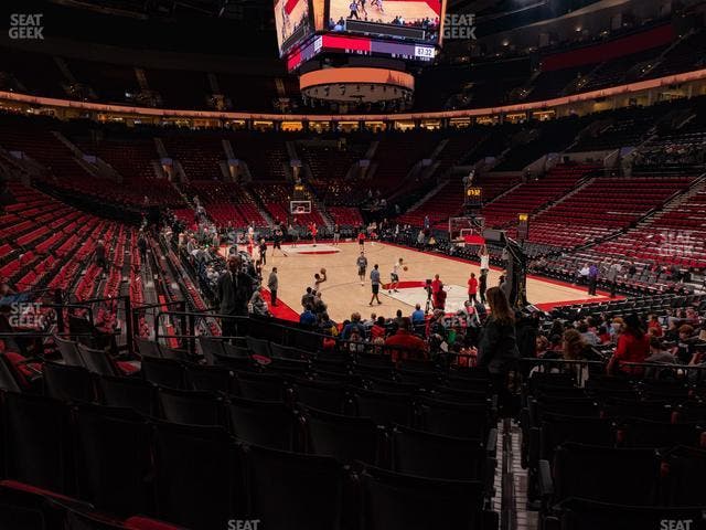 Moda Center - Section 119 Seat View