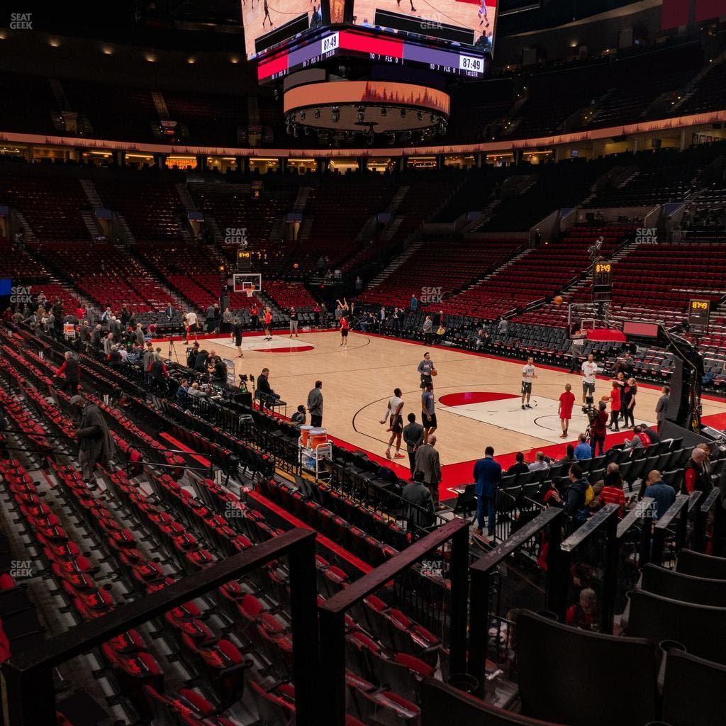 Moda Center - Section 120 Seat View