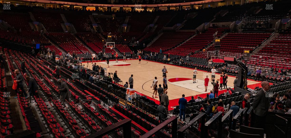 Moda Center - Section 120 Seat View