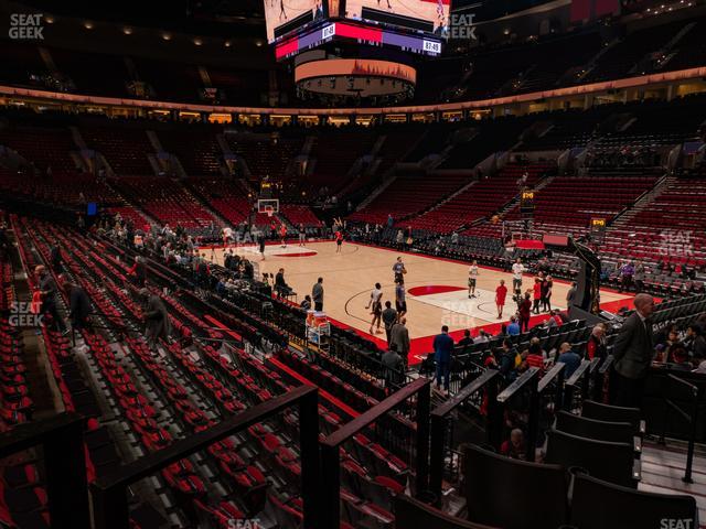 Moda Center - Section 120 Seat View