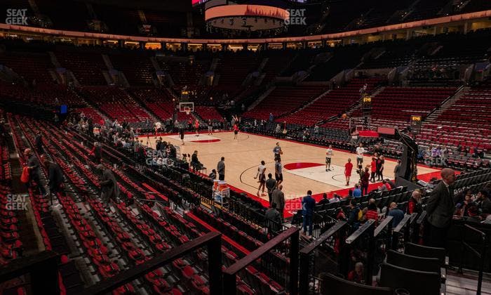 Moda Center - Section 120 Seat View