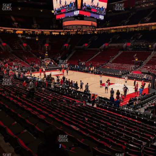 Moda Center - Section 121 Seat View
