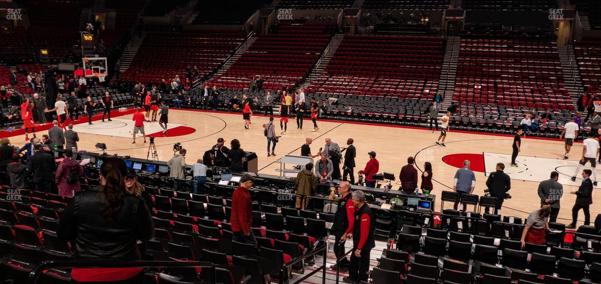 Moda Center - Section 122 Seat View