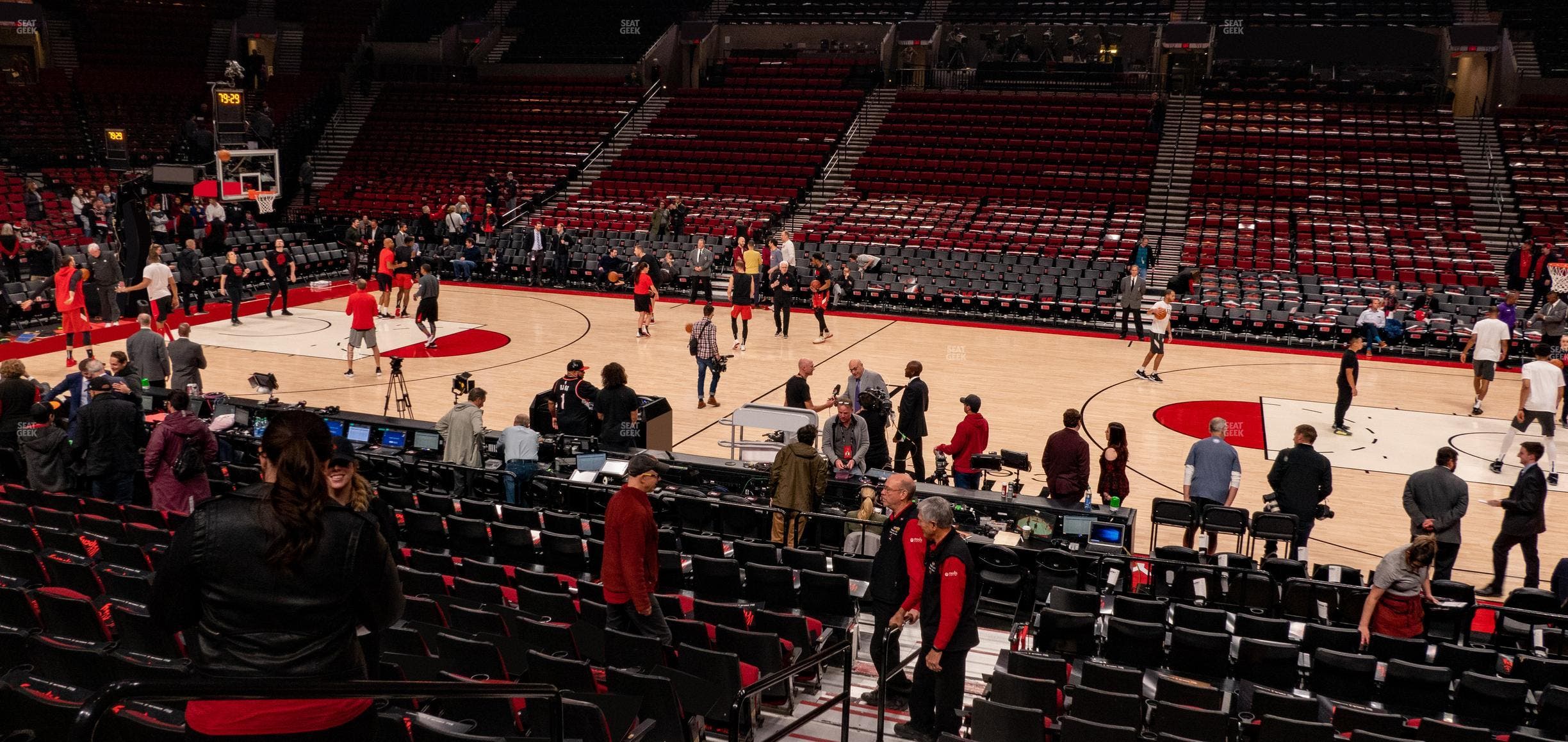 Moda Center - Section 122 Seat View