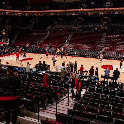 Moda Center - Section 122 Seat View