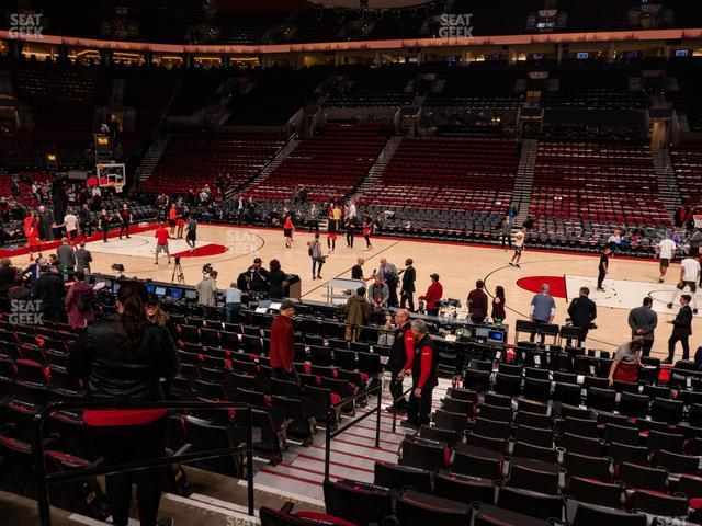 Moda Center - Section 122 Seat View