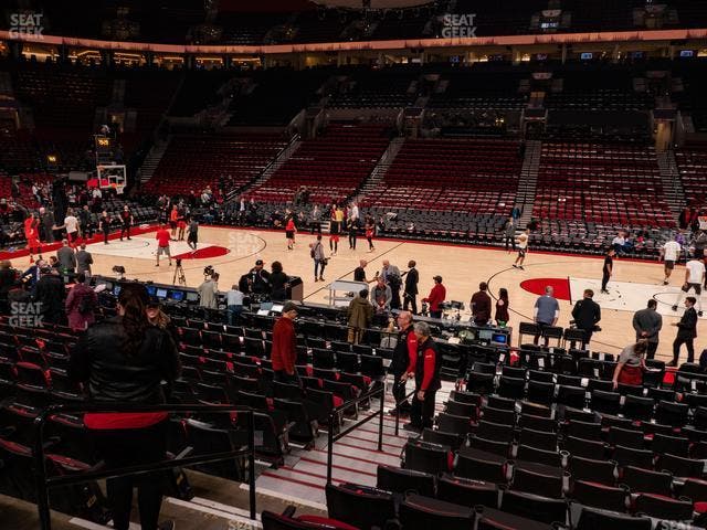 Moda Center - Section 122 Seat View