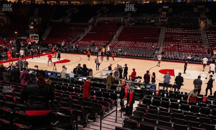 Moda Center - Section 122 Seat View