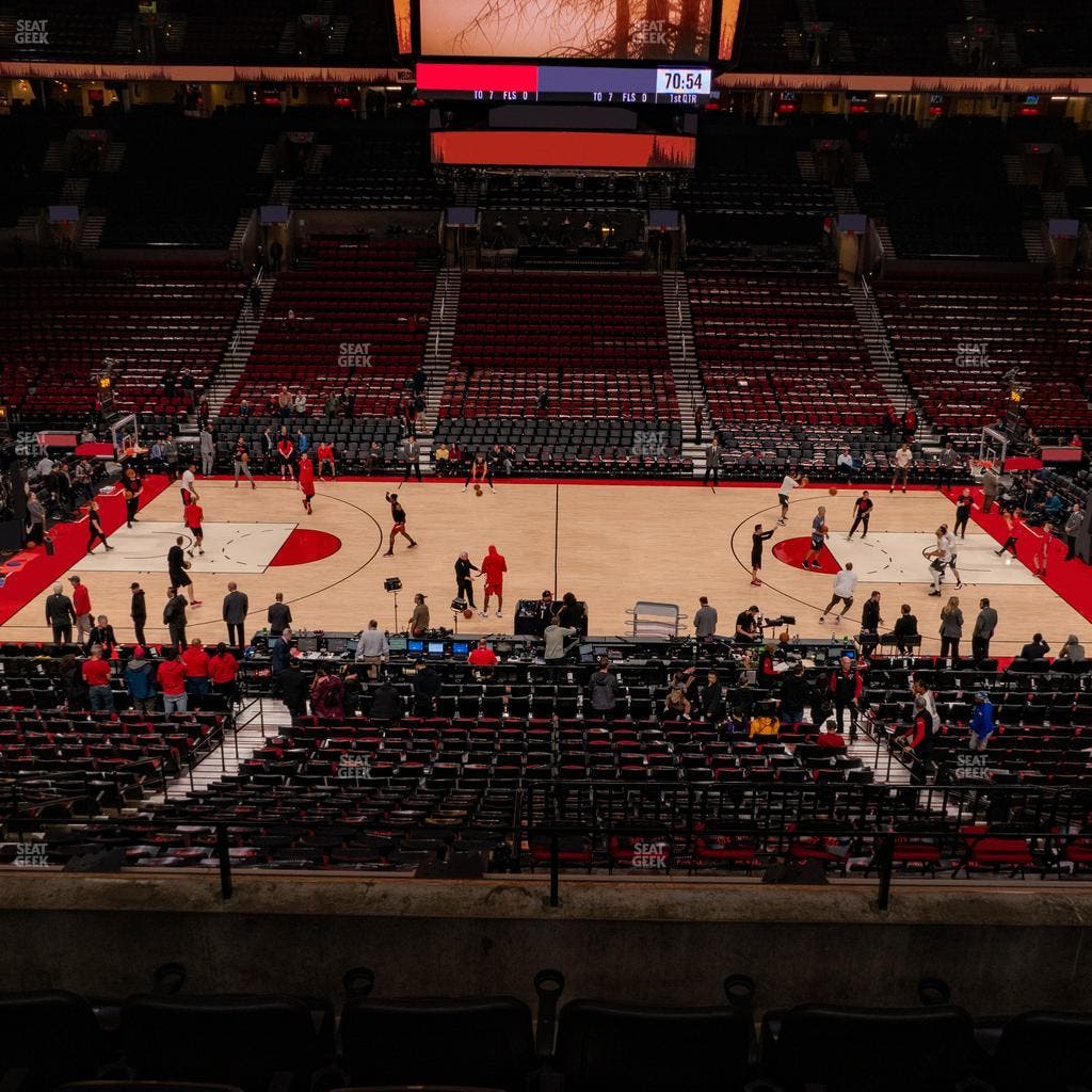 Moda Center - Section 201 Seat View