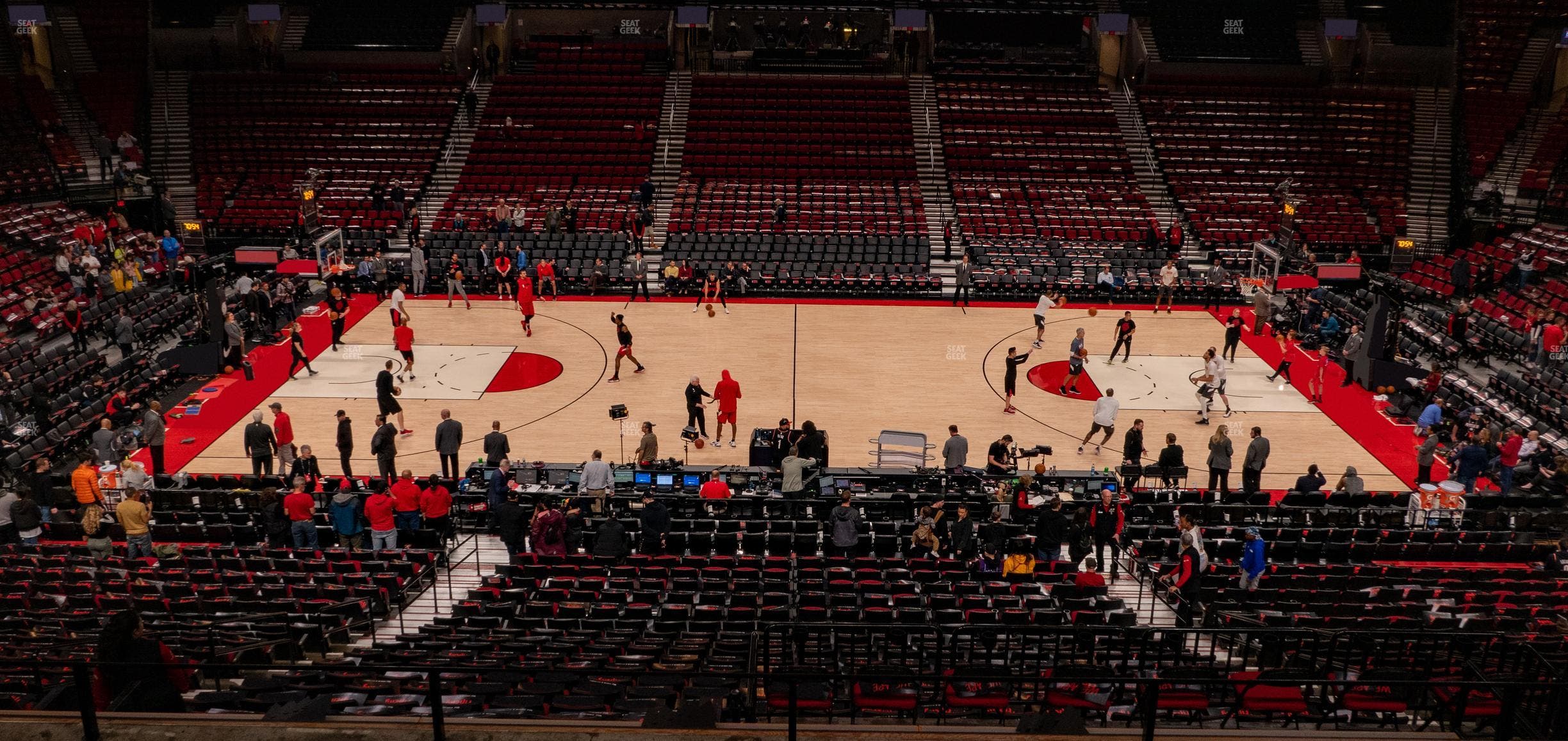 Moda Center - Section 201 Seat View