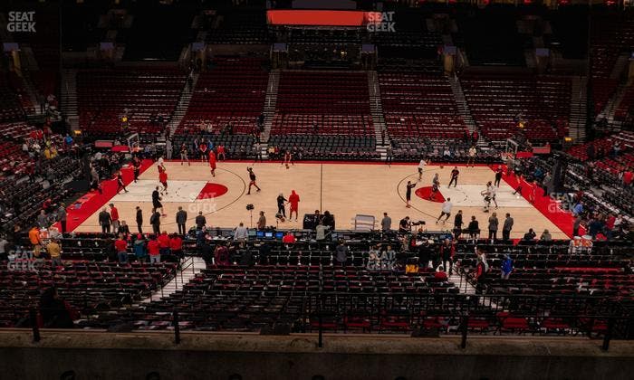Moda Center - Section 201 Seat View