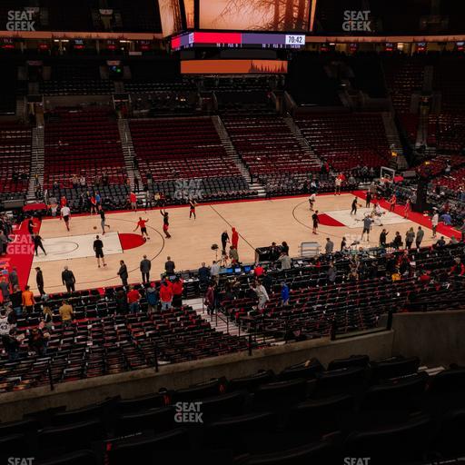 Moda Center - Section 202 Seat View