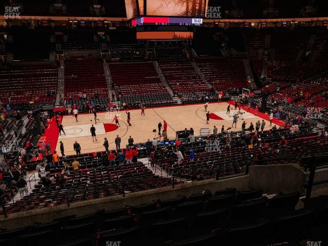Moda Center - Section 202 Seat View