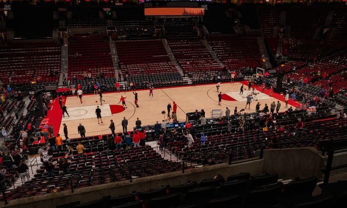 Moda Center - Section 202 Seat View