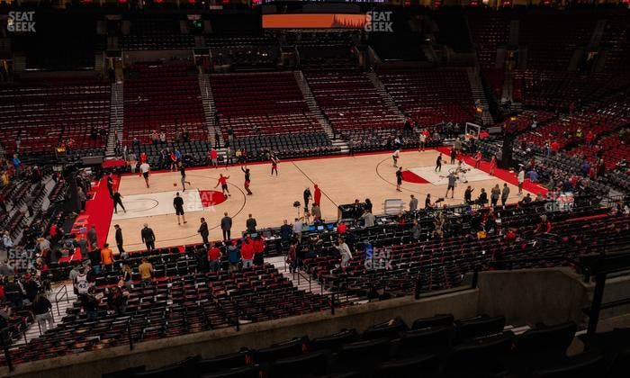 Moda Center - Section 202 Seat View