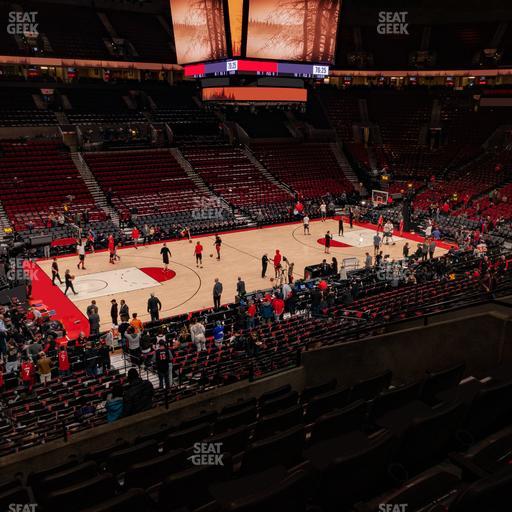 Moda Center - Section 203 Seat View