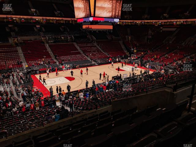 Moda Center - Section 203 Seat View