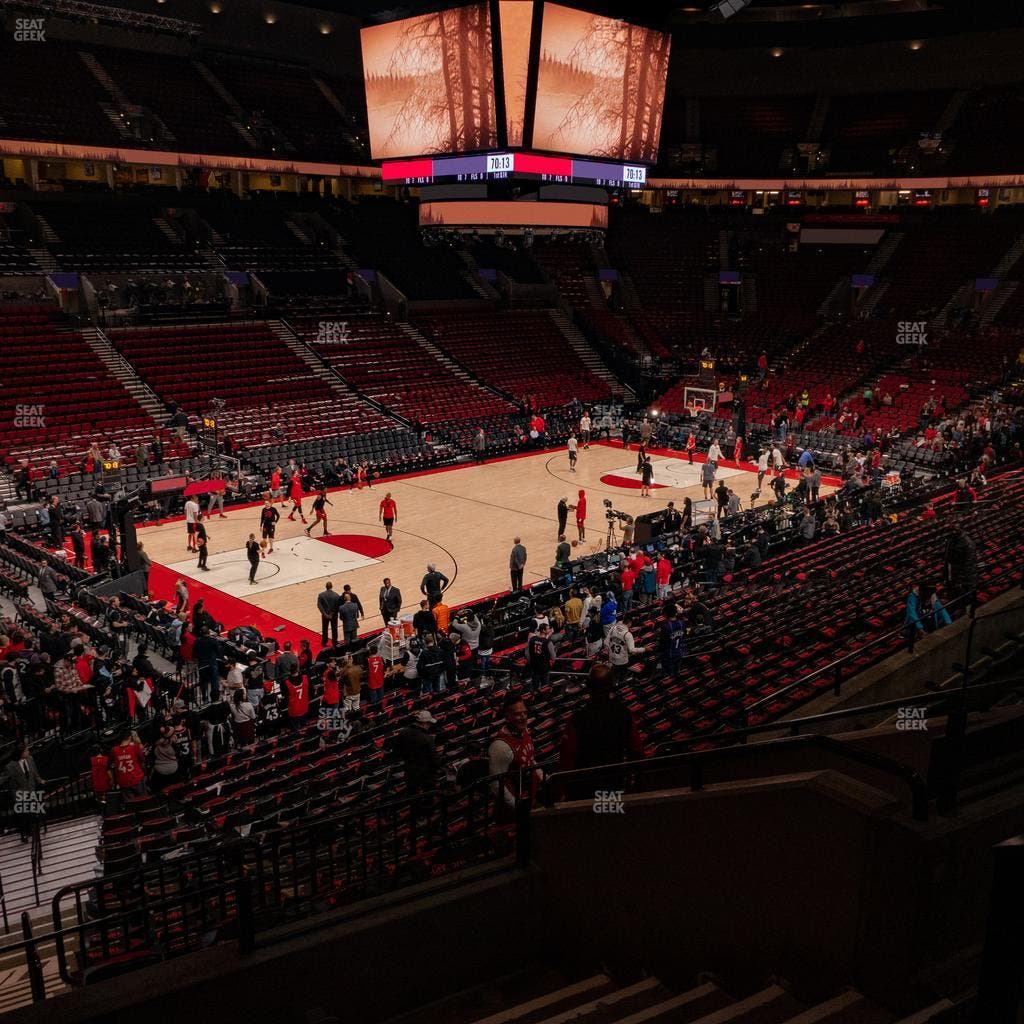 Moda Center - Section 204 Seat View