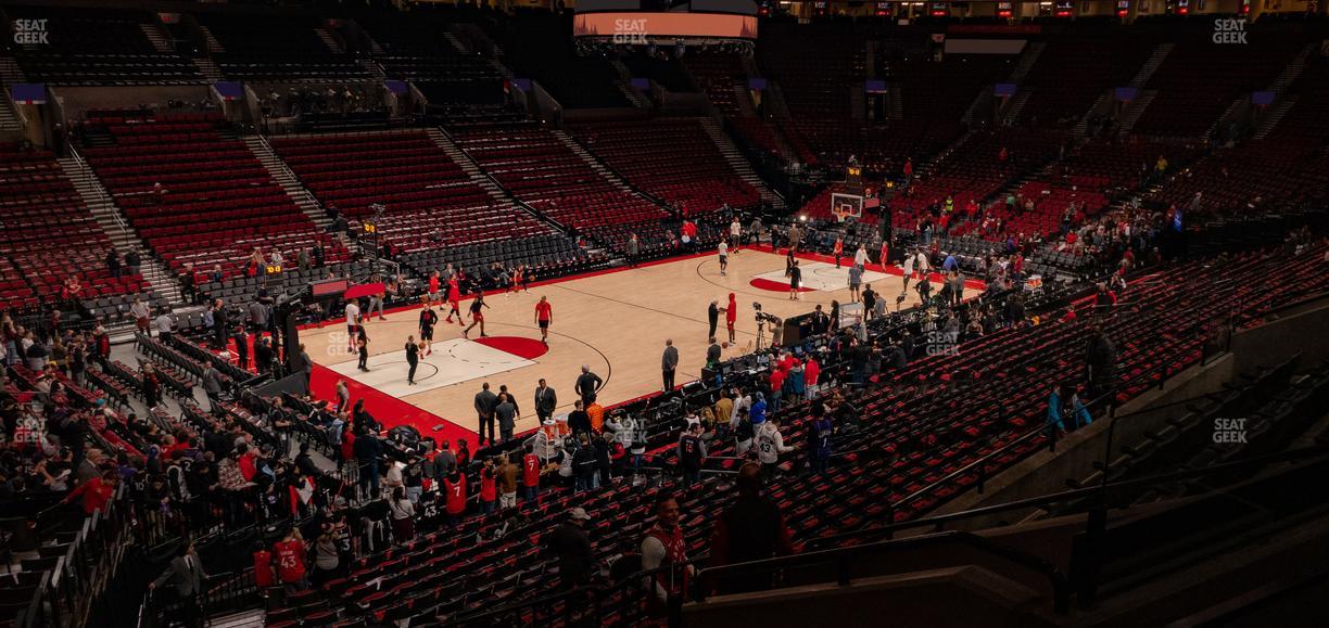 Moda Center - Section 204 Seat View