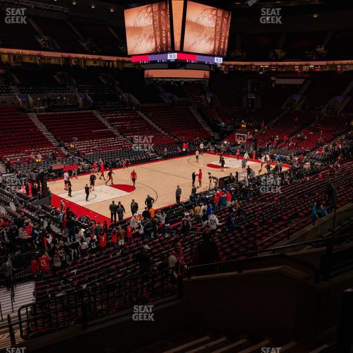 Moda Center - Section 204 Seat View