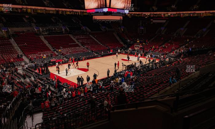 Moda Center - Section 204 Seat View