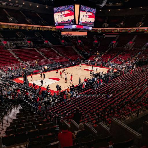 Moda Center - Section 205 Seat View