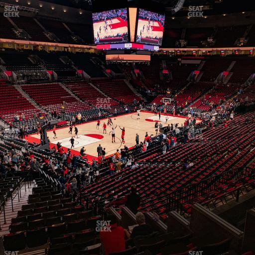 Moda Center - Section 205 Seat View
