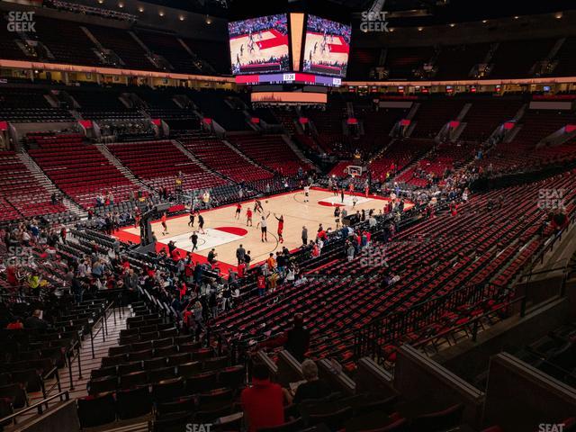 Moda Center - Section 205 Seat View