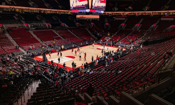 Moda Center - Section 205 Seat View