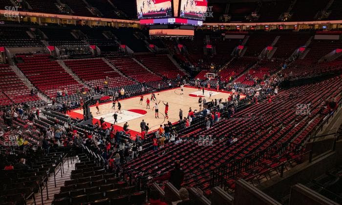 Moda Center - Section 205 Seat View